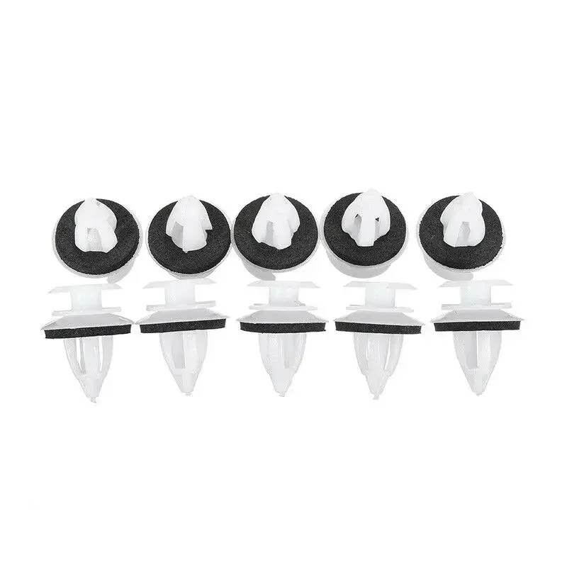 40Pcs Vehicle Door Panel Clips 3mm Hole With Seal Ring Plastic Rivet Fastener For BMW E36 E38 E39 E46 M5 Z3