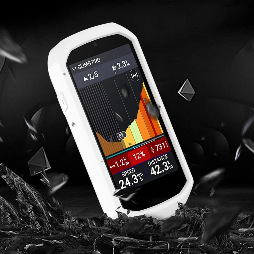 For Garmin Edge 1050 All Inclusive Silicone Protective Case Anti-Scratch Bumper Cover GPS Code Table Protective Cover