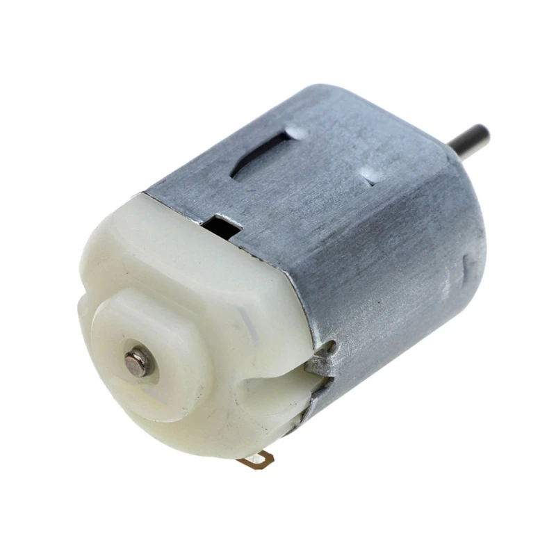 DC1-6V 130 لمحرك صغير بتيار مستمر عالية السرعة محرك هواية كهربائي لعبة الدفع الرباعي سيارة محرك القارب نموذج دائم