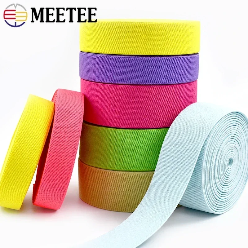 

3/10Meters 25-40mm Elastic Band for Sewing Bra Garment Rubber Bands Pants Belt Stretch Strap Webbing Tape DIY Accessories