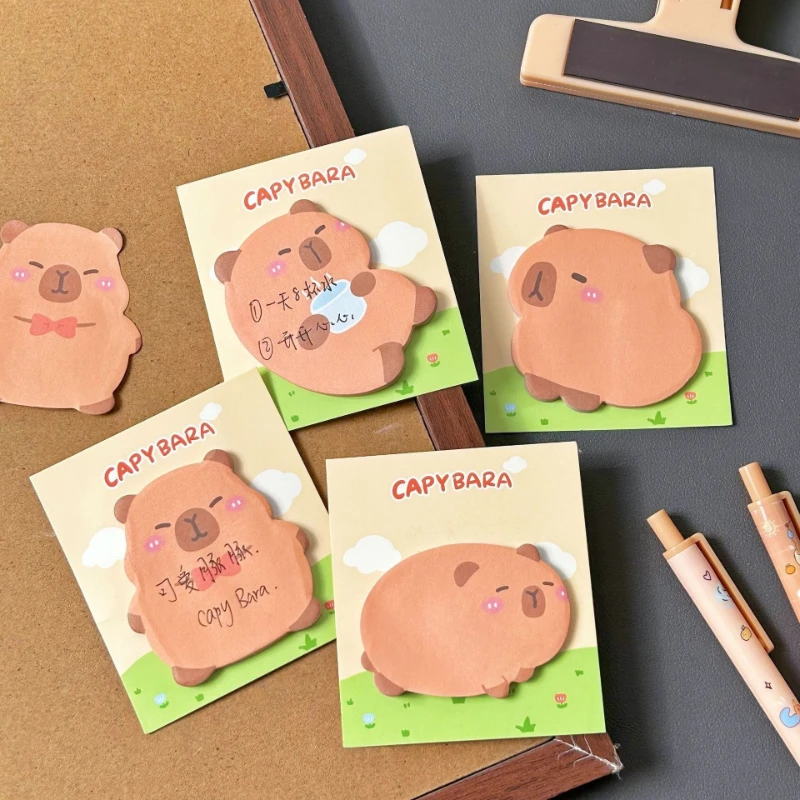 

Memo Pad Special Shaped Cute Cartoon Sticky Notes for Students Multifunctional Office School Supplies Kawai Stationery Lovely