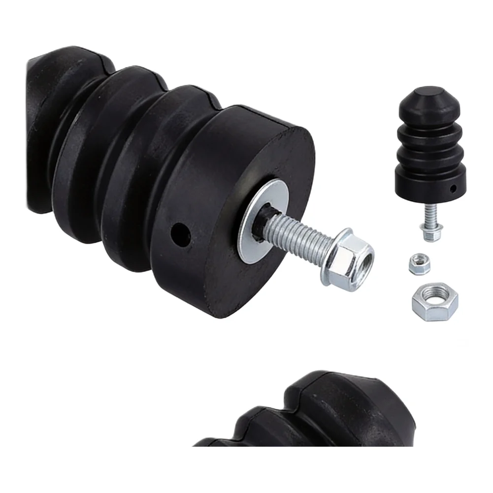 Control Arm Bumper Bumper Black F250 Super Duty Easy Installation Installation Location Control Arm Made Of Rubber And Metal