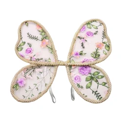 Kids Butterfly Wing Child Lace Butterfly Wing Angelic Lace Wing 550mm Wing for Enchanting Photoshoots & Performances