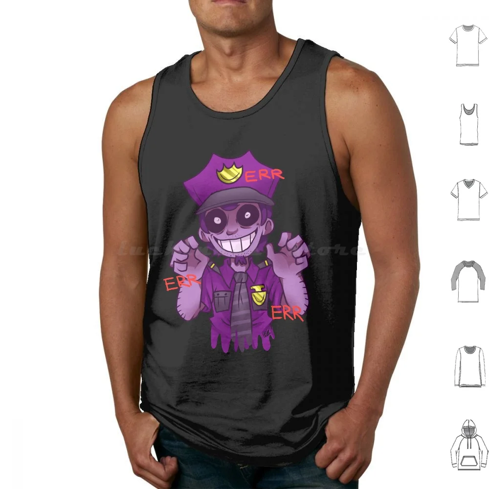 

Майки The Purple Man с принтом Хлопок Purple Man Purple Guy Vincent Fnaf Fnaf2 Fnaf3 Five Nights At 5naf Fazbear