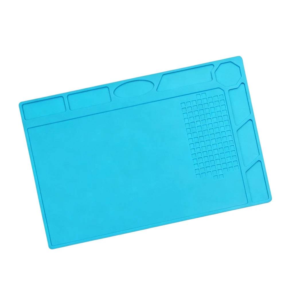Silicone Soldering Pad with Temperature Resistance and Static Control Features for Routine Maintenance of Electronic Equipment