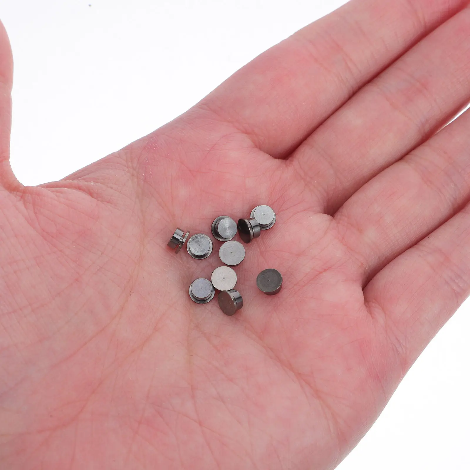 

10Pcs Nail Art Metal Rotating Bearing High- Shaft DIY Nail Decor Charm Accessories Miniature Rotating Bearings