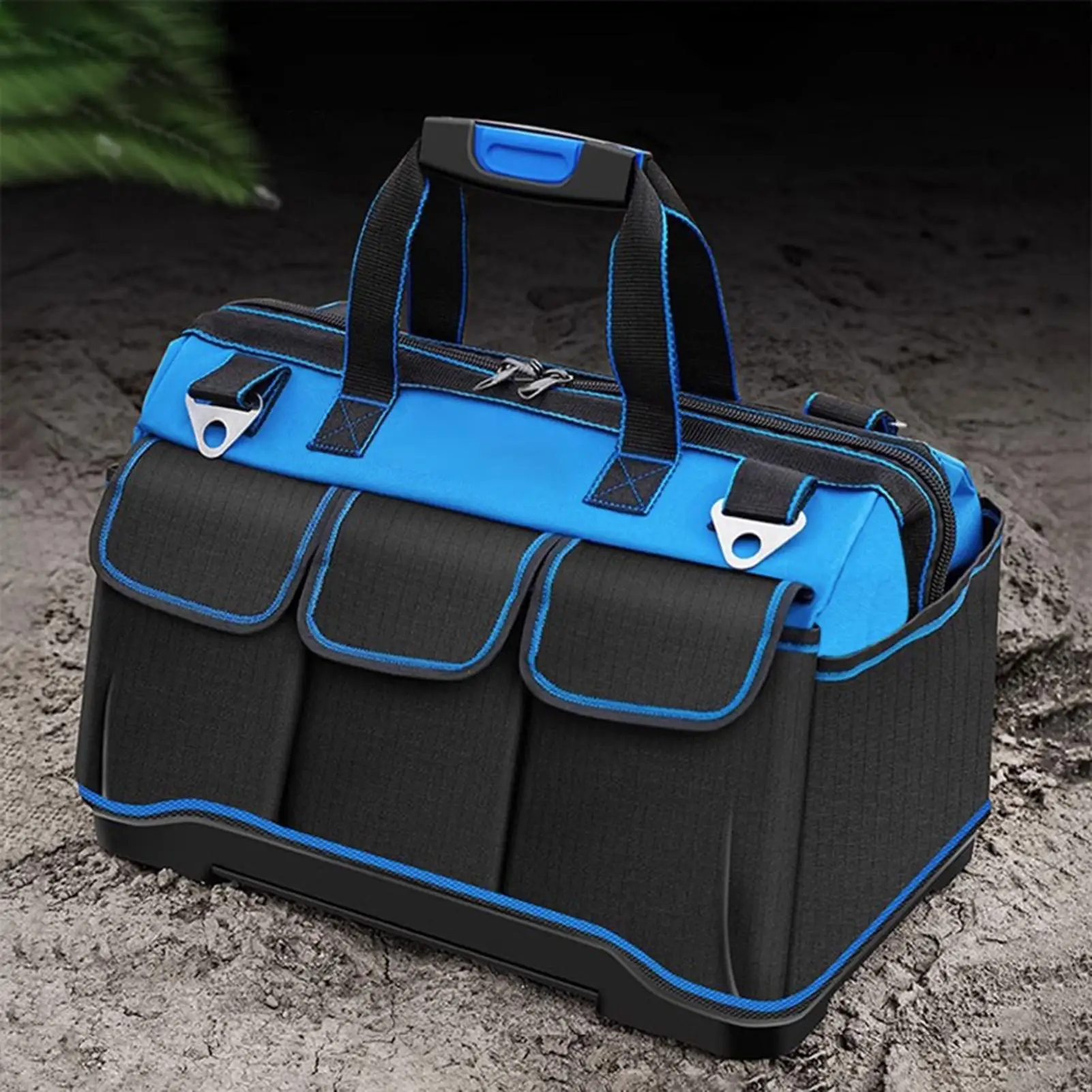 

Tool Bags For Men Heavy Duty Waterproof Ergonomic Handle Tool Storage Bag Large Tote For Construction Work Home Garage Workshop