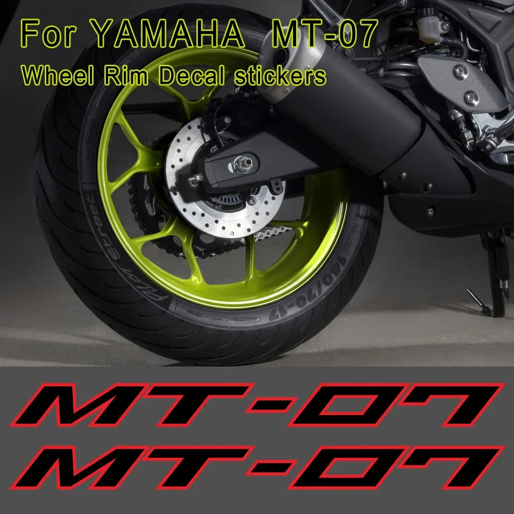 

Film Paster Motorcycle Sticker 07 Decal Wheel Rim Fuel Tank Helmet Body Shell For YAMAHA MT-07 MT07 MT 07