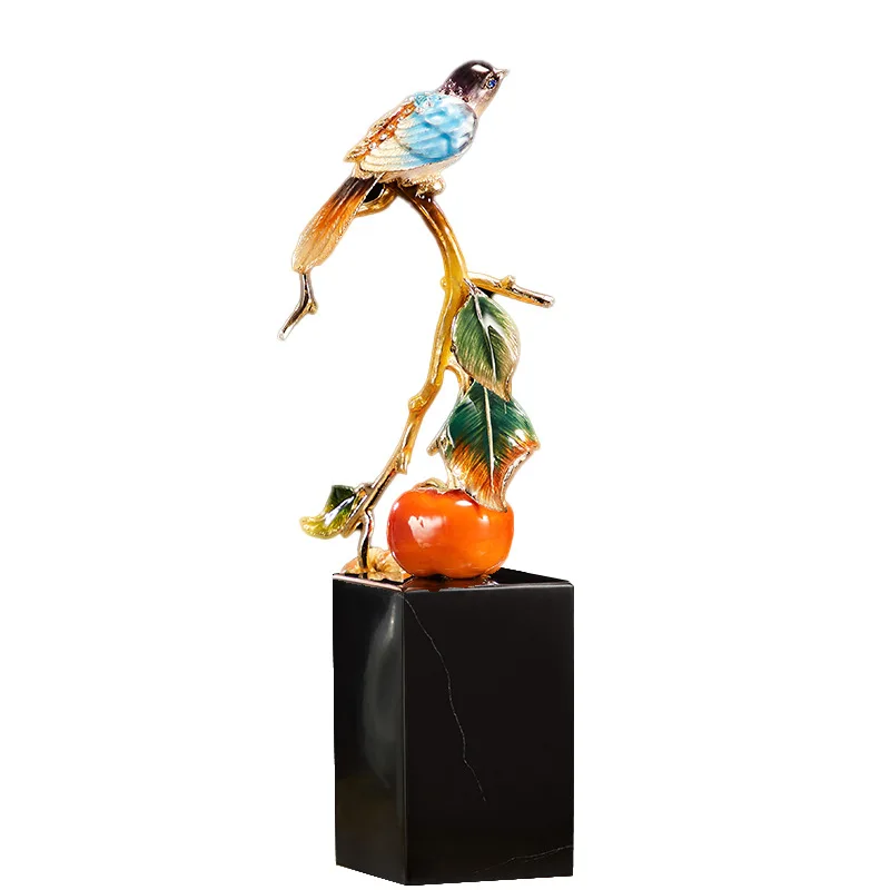 البرسيمون البرسيمون كل شيء يسير بشكل جيد زخرفة البرسيمون المينا اللون الراقية إطار بوغو الصيني الجديد #1