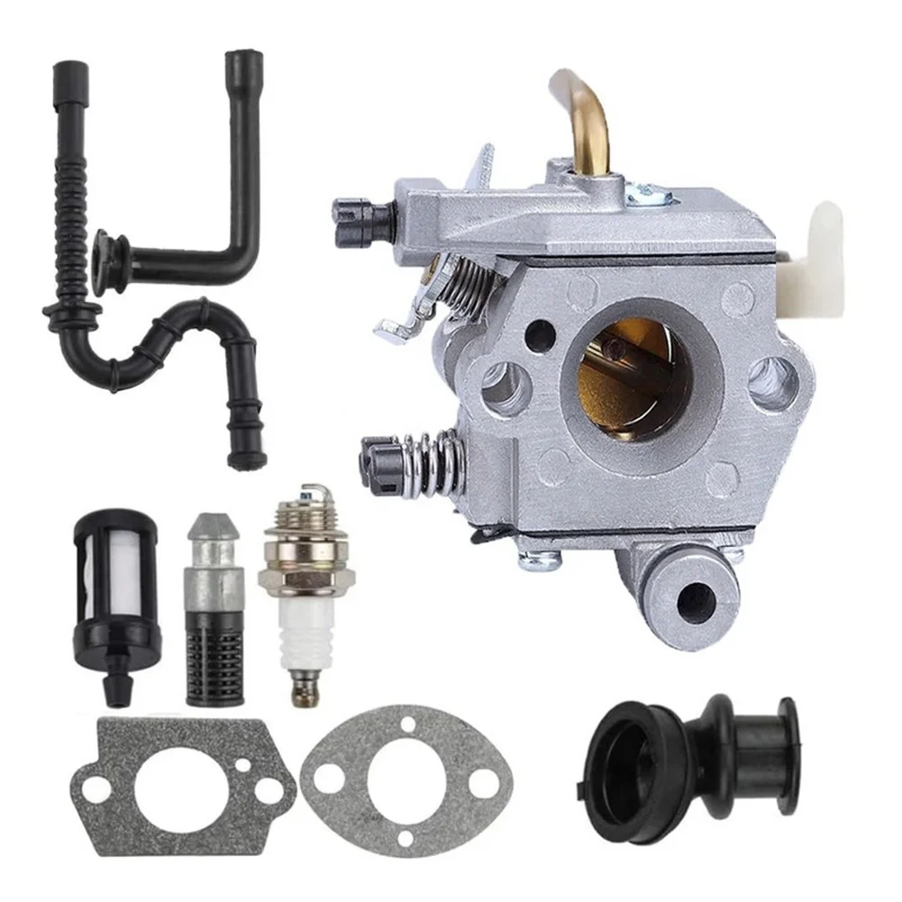 Carburetor for Chainsaw MS240 MS260 024 026 024AV 024S WT194 Includes All Necessary Components for Complete Rebuild
