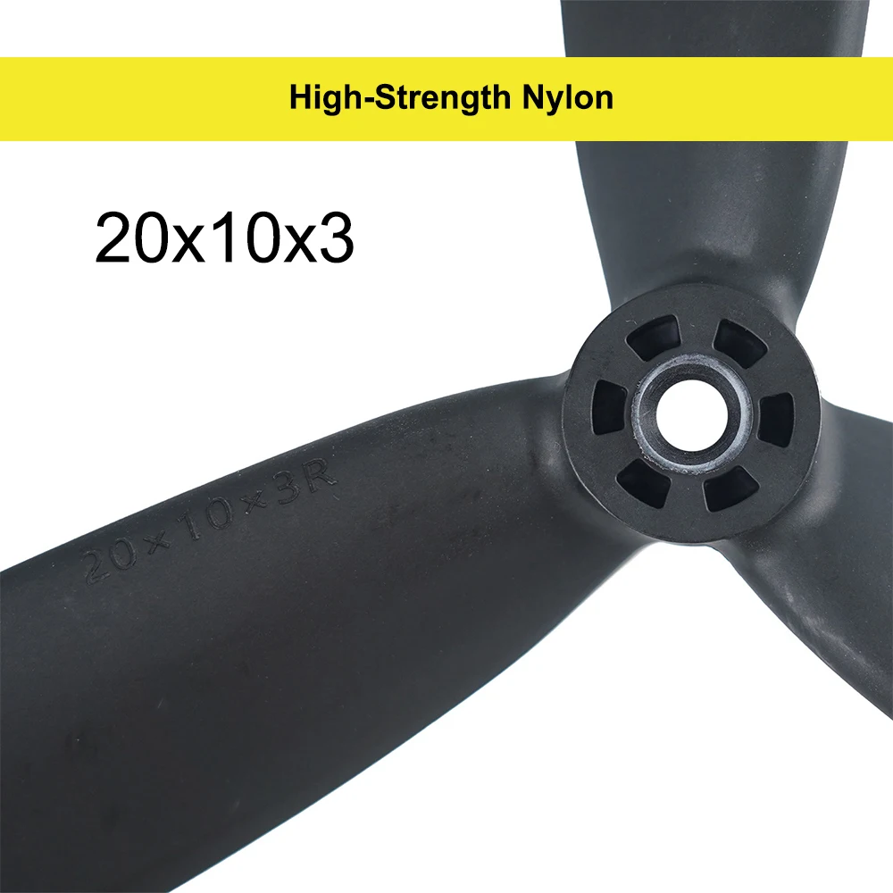 Gemfan 20X10X3 3‑Blade Propeller High Load Multirotor Drone Prop Efficient Nylon Propeller