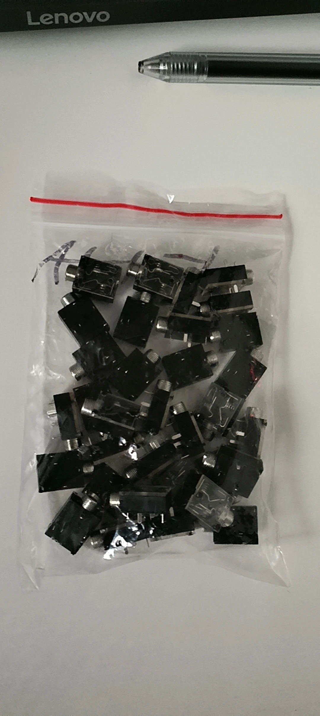 33PCS PJ-324M Audio Socket Audio Plug And Play 6.35mm Jack Male to Male Audio Cable for Home Theater And Car Audio System
