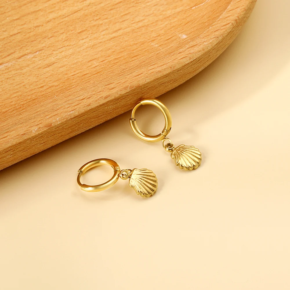 LUXUKISSKIDS Bunte Doppel-Herz-Charms-Tropfenohrringe für Mädchen, Edelstahl, niedlich, Tropföl, winziger Anhänger, baumelnder Piercing-Schmuck – Detail 9