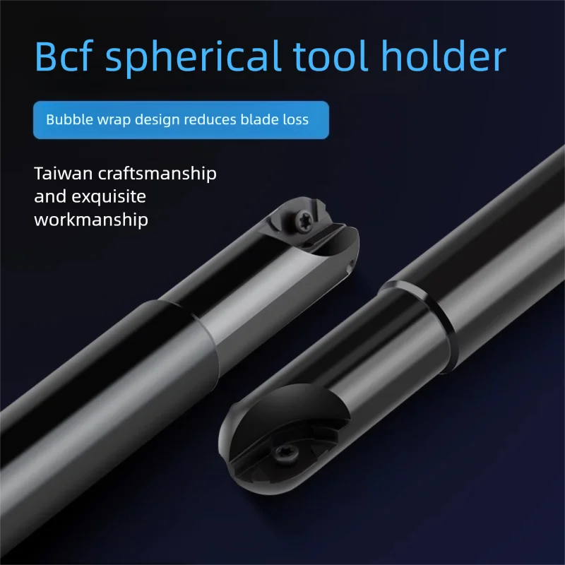 BCF-varilla cortadora de extremo de bola, centro de mecanizado, cuchillo sísmico, R8/R10/R12.5/R15, hoja en forma de hoja de sauce ZCEW