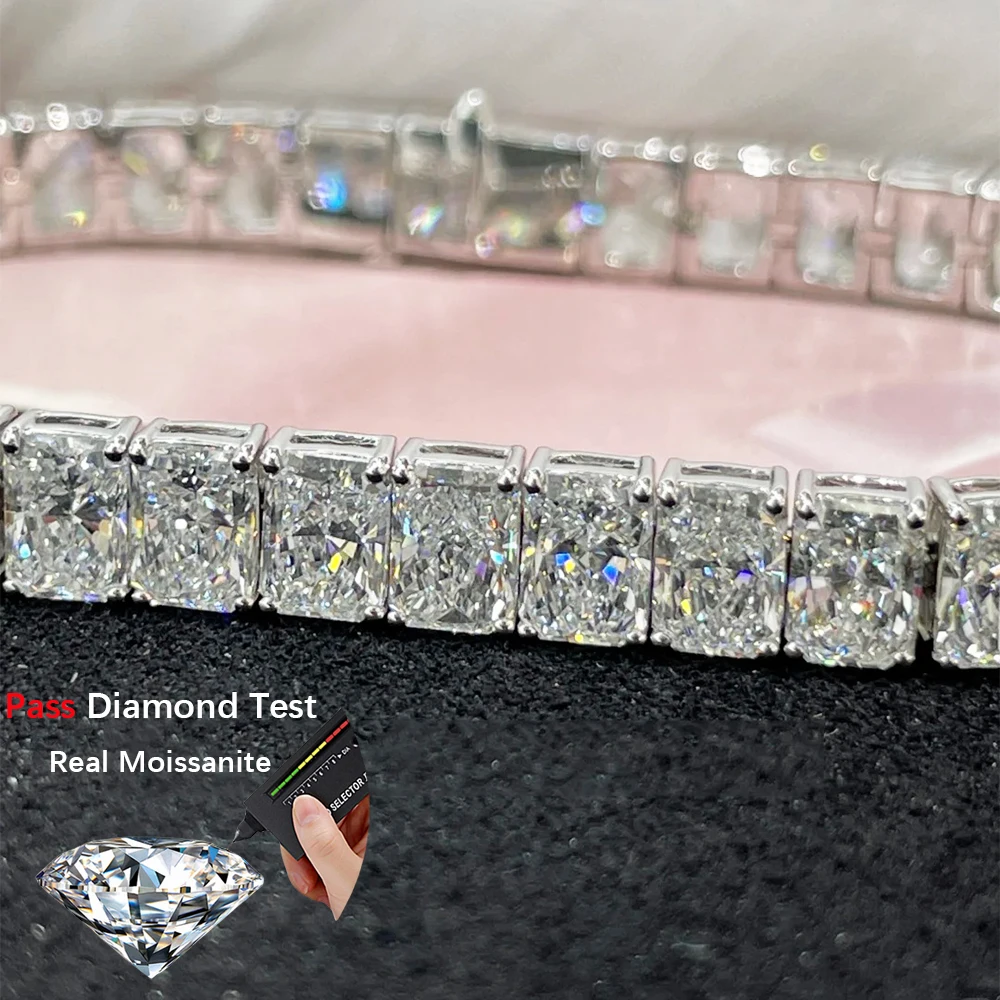Thumbnail 2 - #77 Latest Moissanite Tennis Bracelets Offers