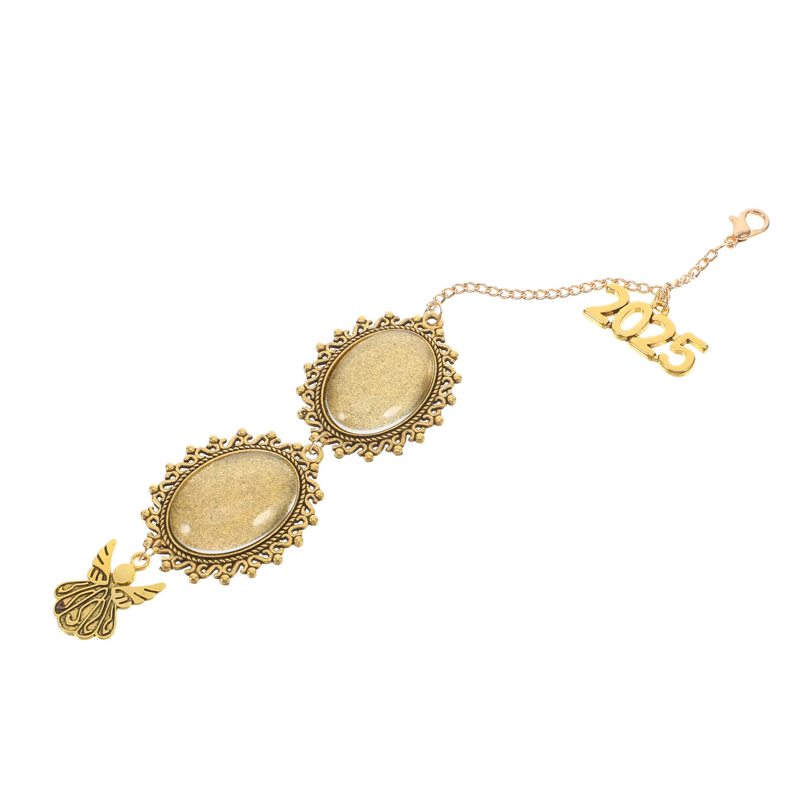 

Grad Cap Tassel Photo Bezel Ornament Graduation Cap Charm Decor DIY Memory Keepsake for Class of 2024 Graduate