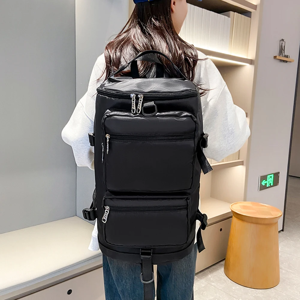 

Travel Duffel Bag Multifunctional Large Capacity Sports Bag Multi Pockets Overnight Luggage Backpack for Yoga Business Trips