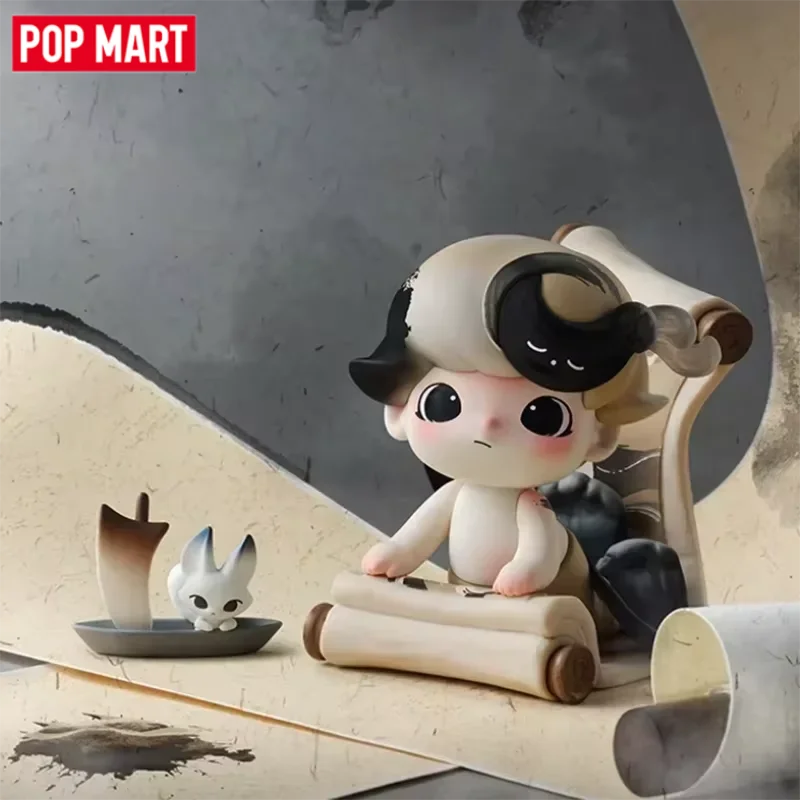 

POP MART DIMOO Stories In The Cup Series Blind Box Surprise Mystery Box Mistery Action Figure Home Desktop Decoration Cute Model