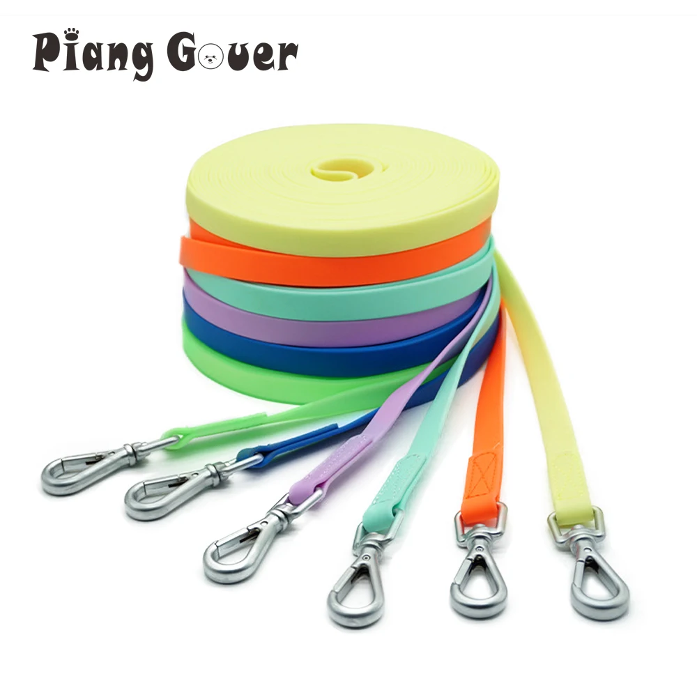 Lange PVC-Haustierleinen zum Gehen im Freien, Seil, Hundeleine, Haustiere spielen lange Distanz auf Leine