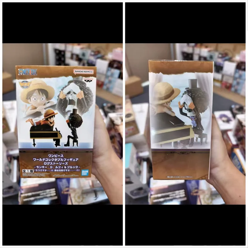 

В наличии оригинальная Bandai Namco Banpresto One Piece Monkey D. Luffy Burukku Brook Wcf ПВХ Коллекционная аниме-фигурка Модель игрушки в подарок