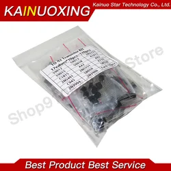 17values*10PCS=170PCS TO-92 Transistor Kit S9012 S9013 2N2222 S9015 S9018 A1015 C1815 A42 A92 2N5401 2N5551 A733 C945 S8050