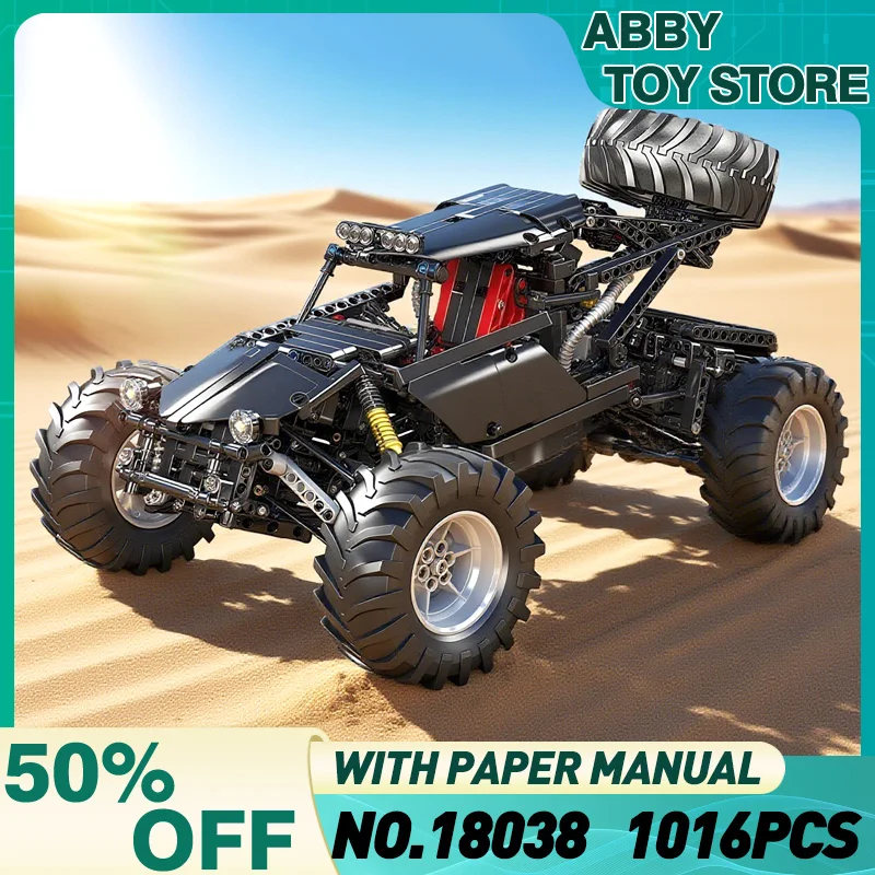 

MOULD KING 18038 Technical Big Foot off-road vehicle Building Blocks Climbing RC Truck Bricks Children Toy Christmas Gift
