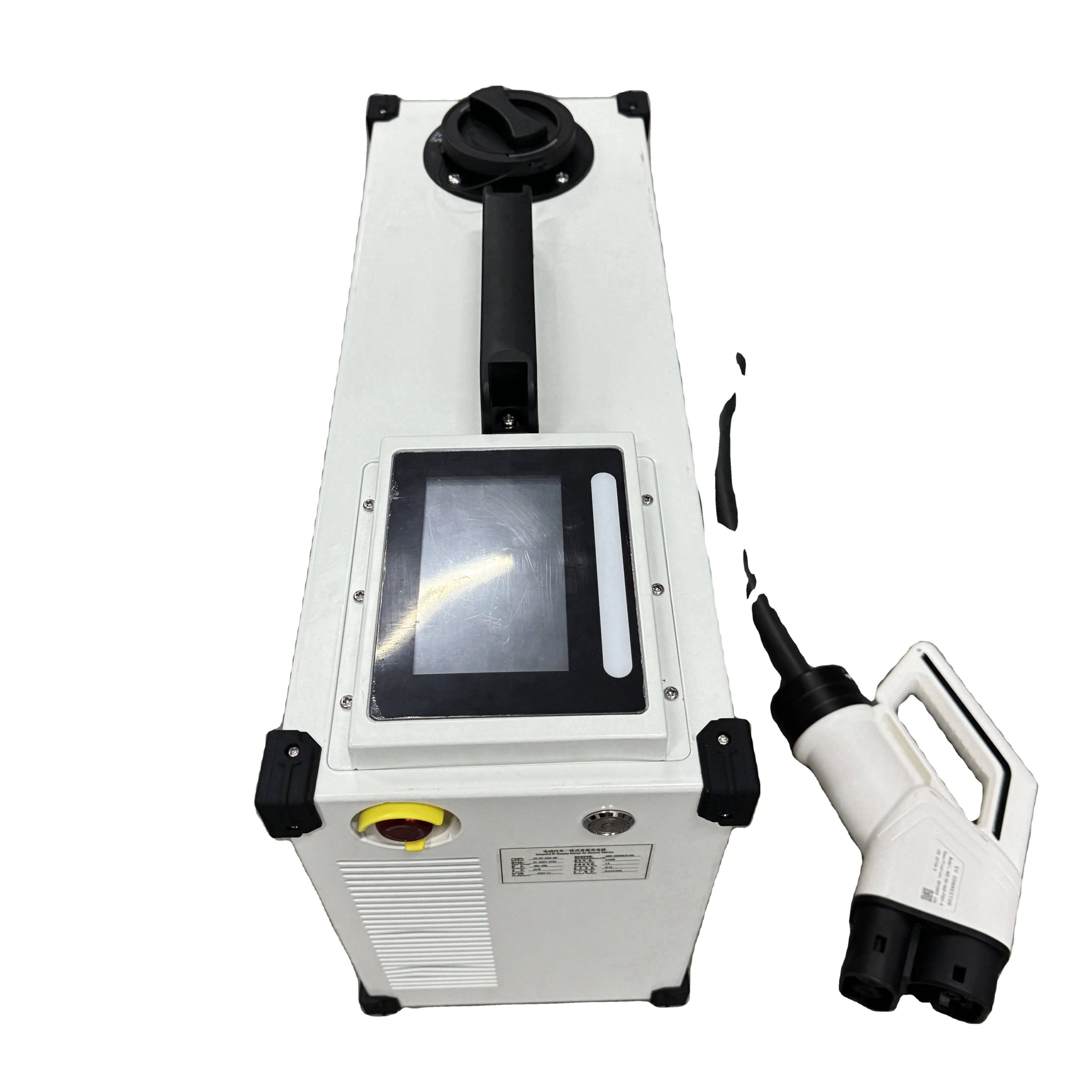 

DC 31kw Portable EV Charger GBT CCS2 CCS1 Mobile EV Chargers For Fast Charging Stations With Spring Cable Removal Display