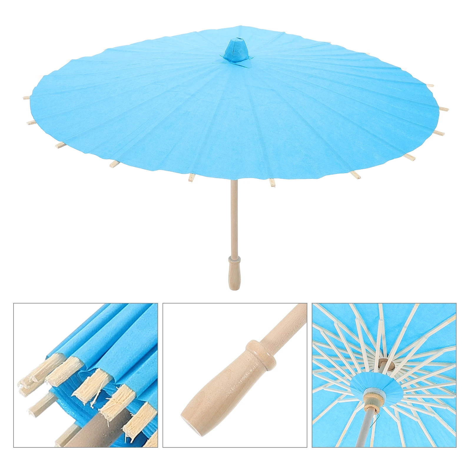 

Diy Blank Oil Paper Umbrella Kids Painting Activity Lightweight Chinese Japanese Decorative Parasol For Wedding Party Dance