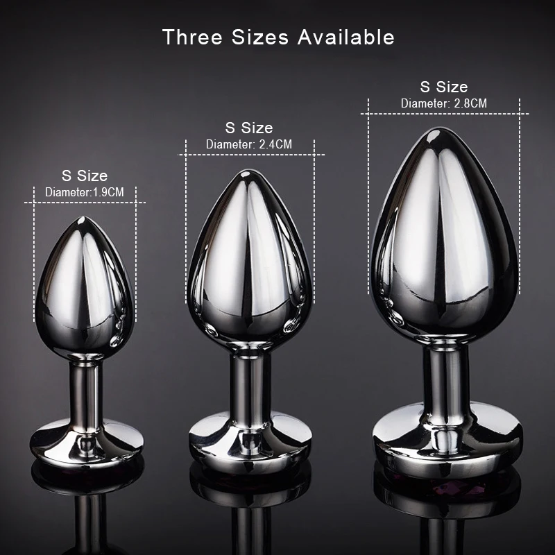 Bdsm Mini Metal Anal Butt Plug Sex Toys For Couple Vaginal Dildo G-Spot Stimulator Prostate Massager Dilator Gay Erotic Products