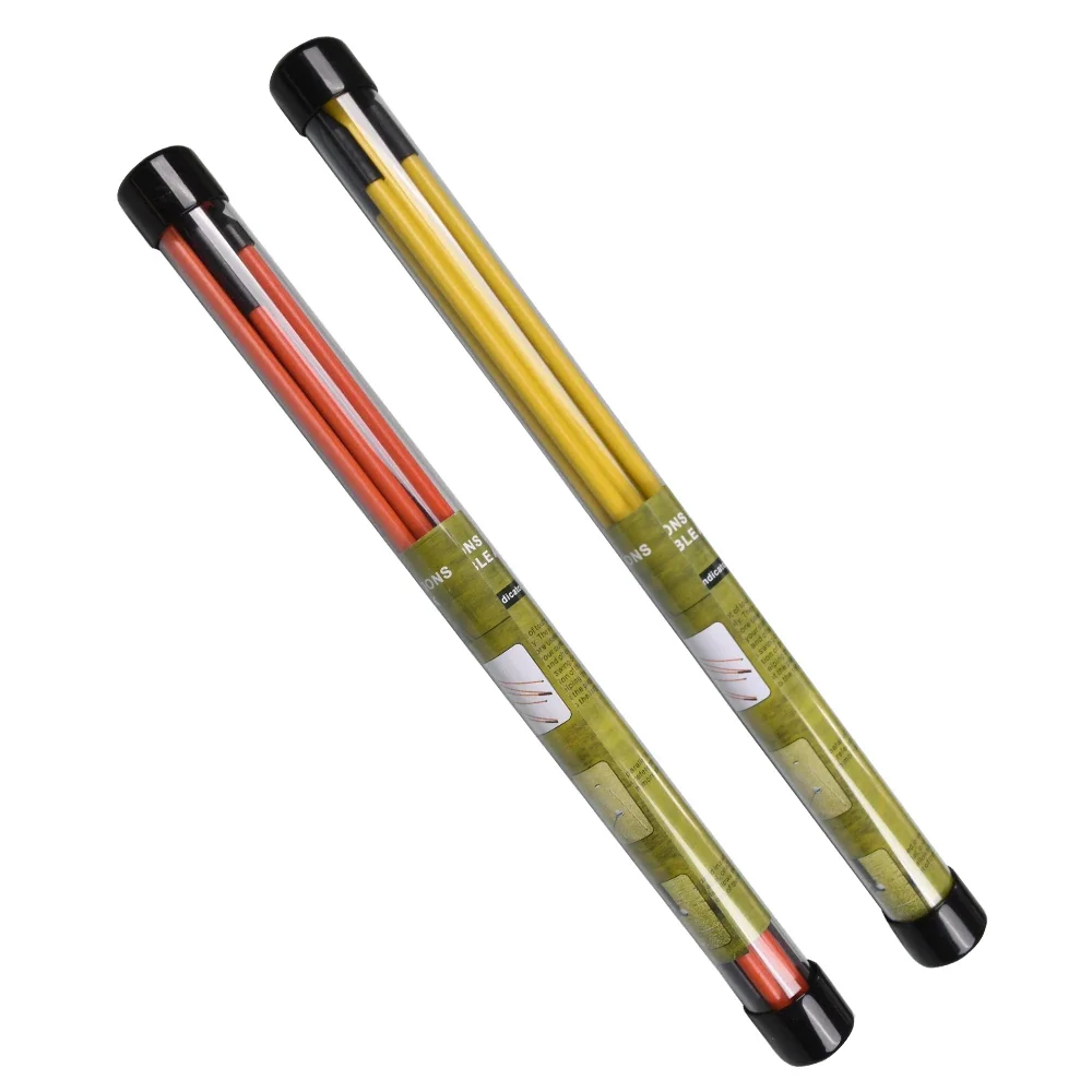 2 Pack Golf Alignment Stick Collapsible Golf Practice Rods Swing Trainer Tools Golf Swing Training Tool