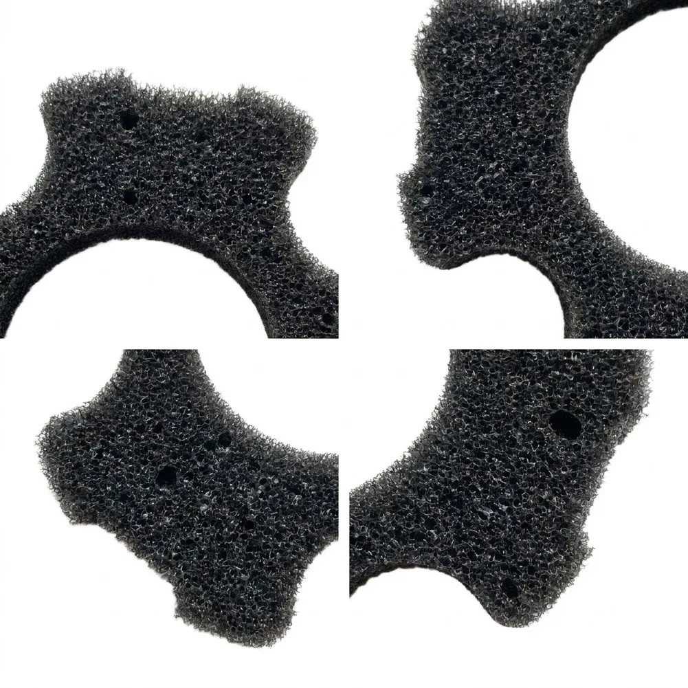 For WINNY HJ1102P Compatible Sponge Filter Replacement for Robotic Pool Cleaner 10cm Dia 30x30x1cm Black or White