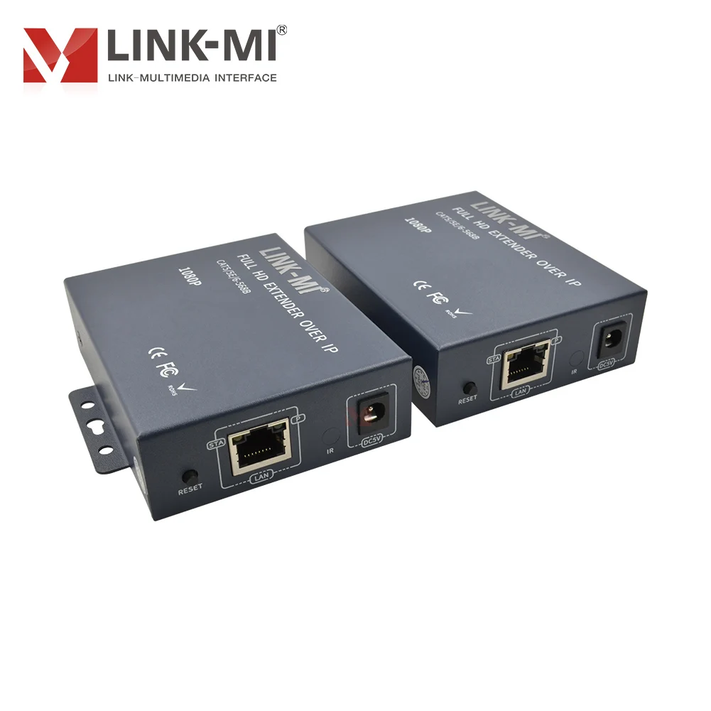 موسع HDMI KVM بطول 200 متر عبر IP، USB Loop Out، HDCP1.4، MJPEG، التوصيل والتشغيل، نقطة إلى متعددة النقاط، وضع المتتالي