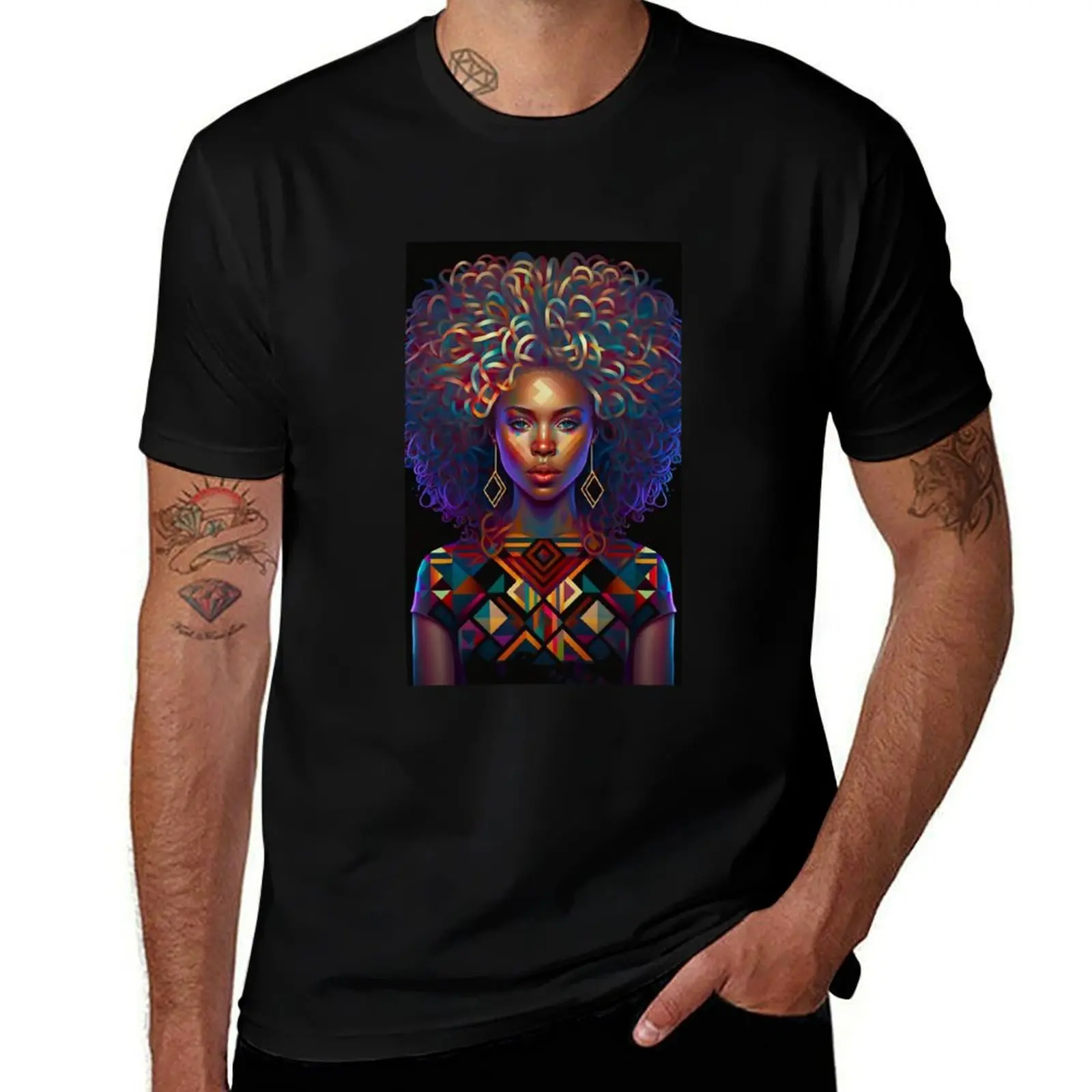 

Afrocentric.The Beauty and Creativity of African American Culture T-Shirt summer tops affliction shirts shirts men