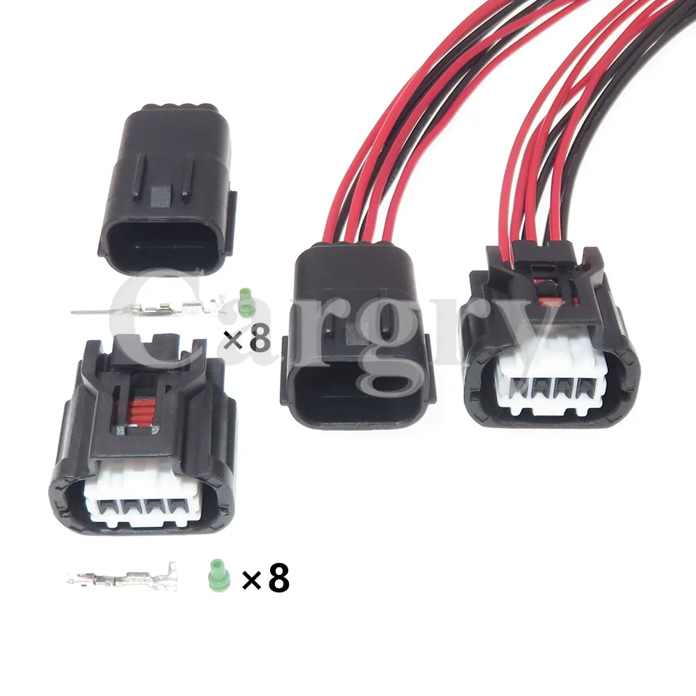 

1 Set 8P 6189-7608 6918-3295 6188-5677 AC Assembly Car Air-condition Pump Wire Harness Socket Electrical Connectors Auto Parts