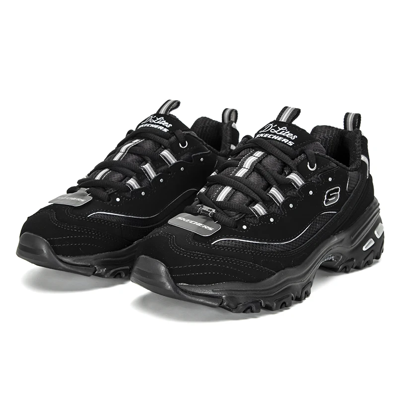 

Skechers Women's Shoes Panda Shoes D'Lites Thick-Soled Breathable Dad Shoes Sports Casual Shoes 66666179-Bbk
