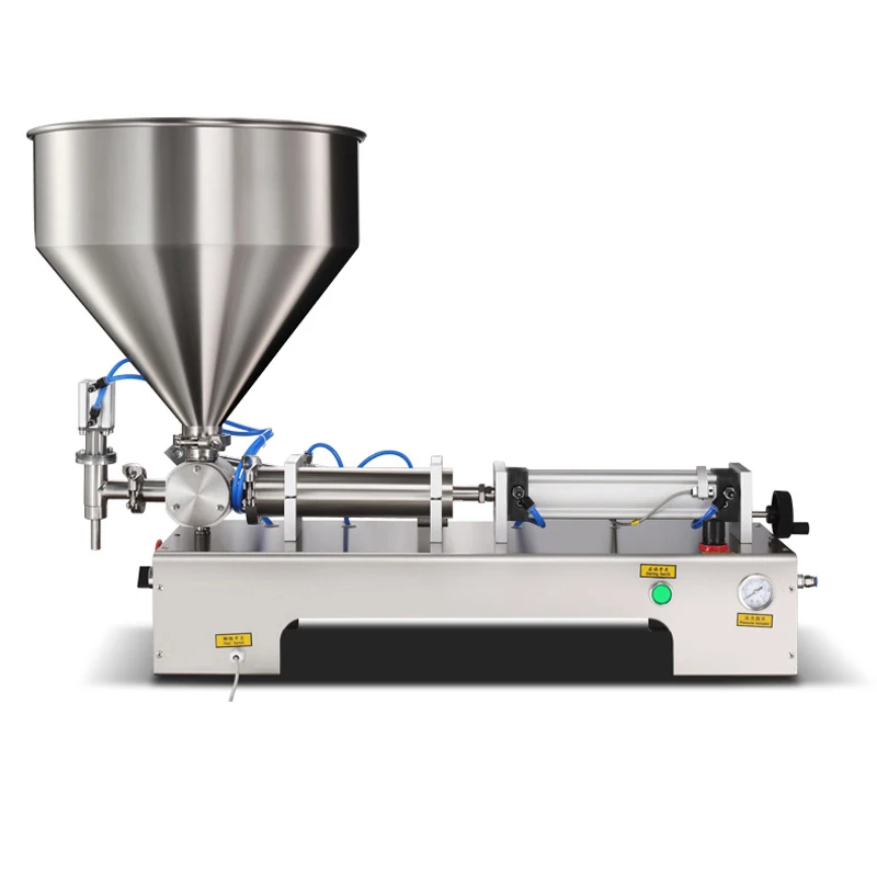 

Semi - Auto Cosmetic Cream Filler / Cosmetic Cream Piston Filling Machine for Paste Liquid