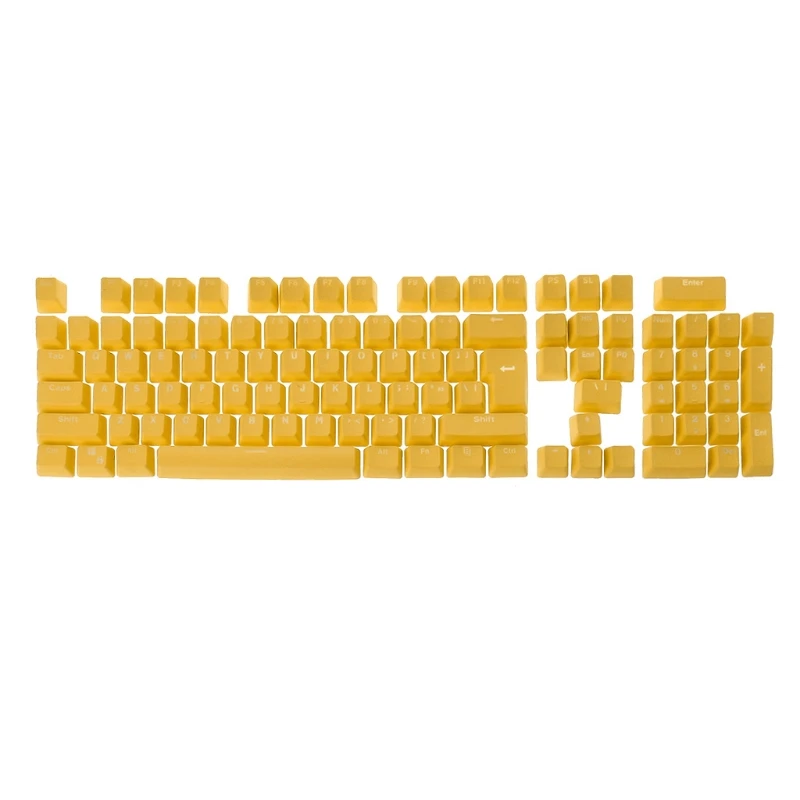 PBT 104 Keyscaps Keys Doubleshot Backlit Variety Of Color Choices For Cherry MX Mechanical Keyboard KeyCap