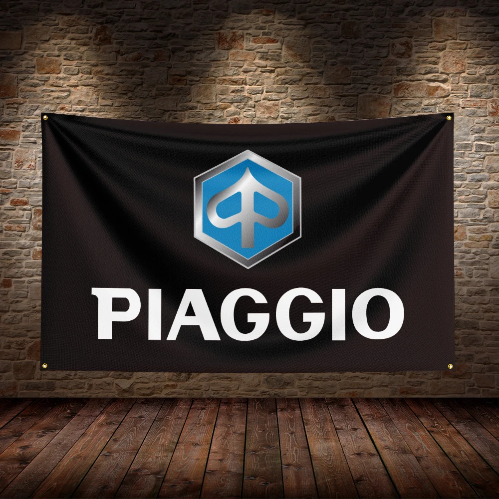 

3x5 Ft P-Piaggios Flag Polyester Printed Car Flags for Room Garage Decor