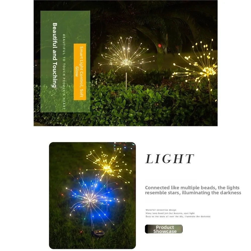 

Наружные водонепроницаемые солнечные светодиодные фонари DIY 8 режимов освещения уличный фонарь ландшафтные фонари для садовых газонов свадьба