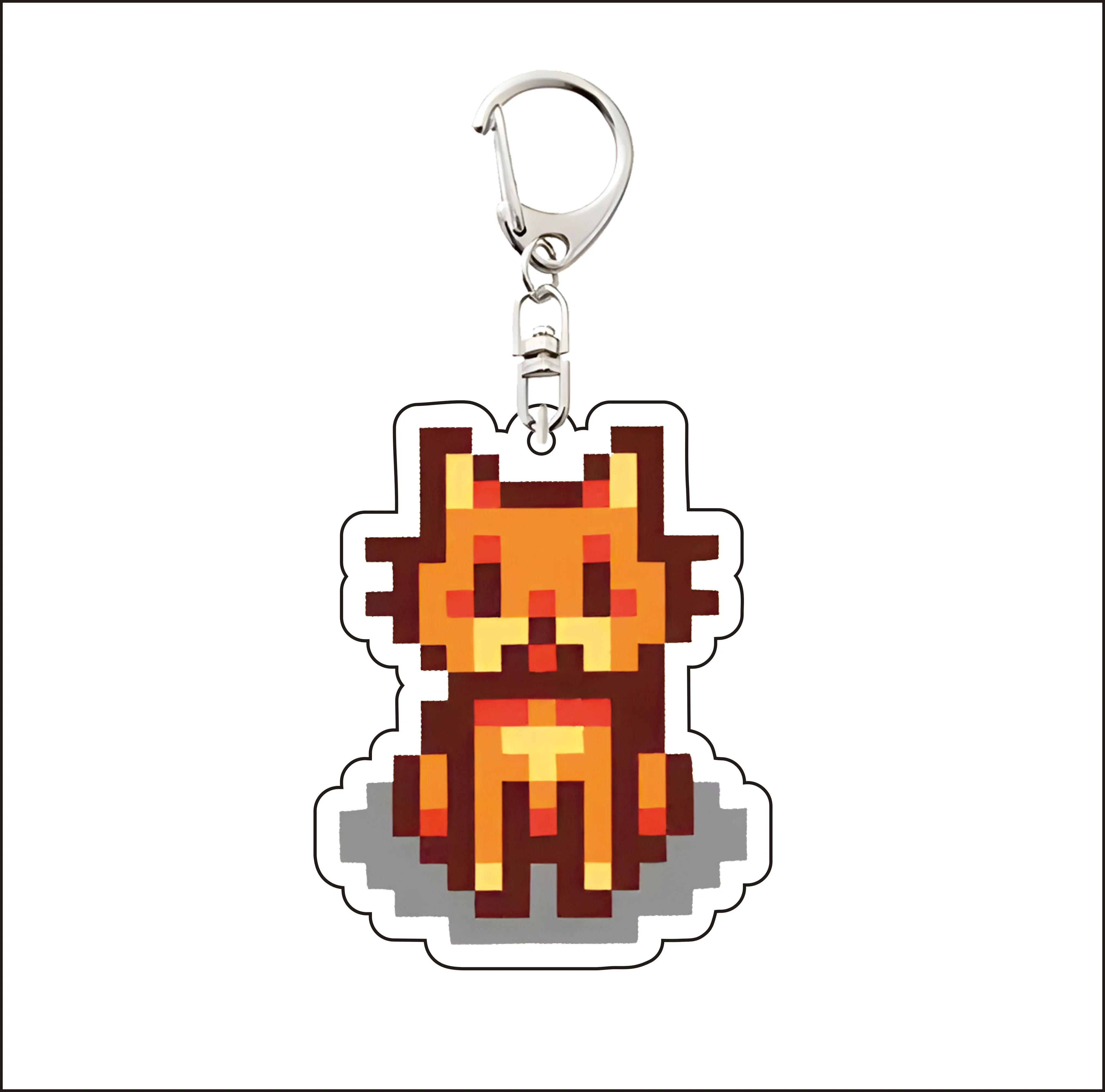 Stardew Valley 5 سنتيمتر سلسلة مفاتيح مصنوعة من الأكريليك لطيف سطح المكتب زخرفة تحصيل هدية في المخزون عمل الشكل لعبة قبول التخصيص