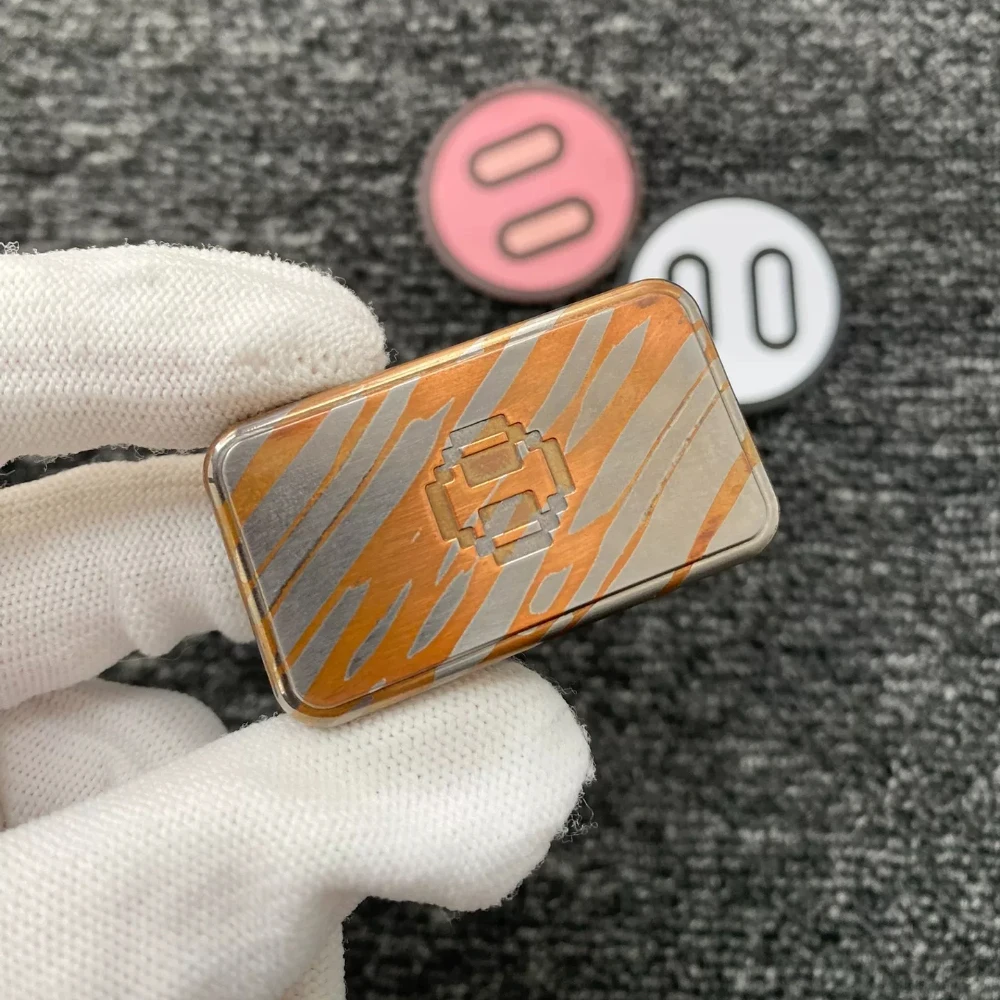 Pre-owned YEDC Superconductor Mechanical Fidget Slider Stress Relief Toy Push Slider Fidget Toys For Adults Stress Relief Toy