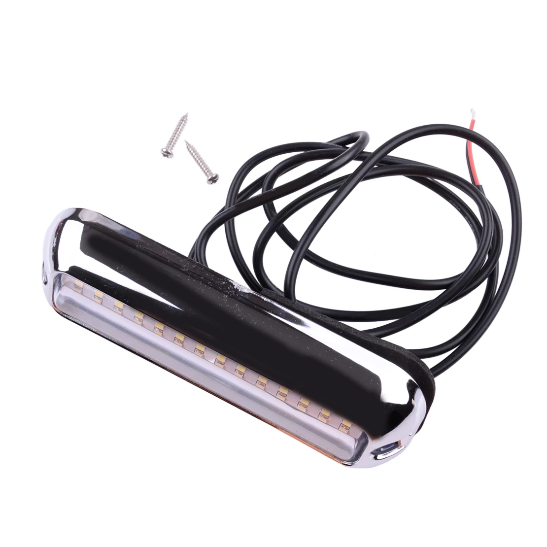 2Pcs 42LED White Light Boat Marine Transom Pontoon Underwater Light Universal for Yacht Caravan RV Mobile Homes Camper Trailer