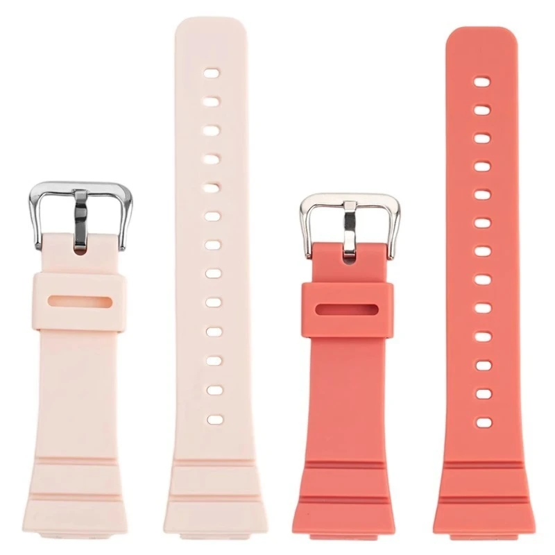 ل كاسيو 5611 GMA-S2100 GMA S2100 حزام ساعة اليد الراتنج الإفراج السريع سيدة مقاوم للماء الرياضة النساء حزام الساعات أسود أبيض وردي أحمر