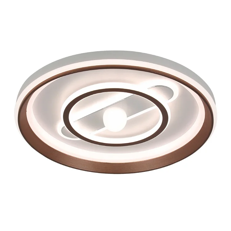 Indoor bedroom living room decoration modern simple round new acrylic LED ceiling lamp