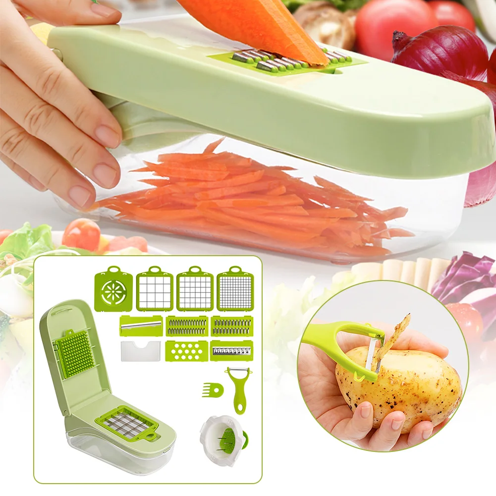 Multifunctional Vegetable Chopper Handle Food Grate Food Chopper Vegetable Slicer Dicer Cut Kitchen Item Cocina Vegetable Slicer