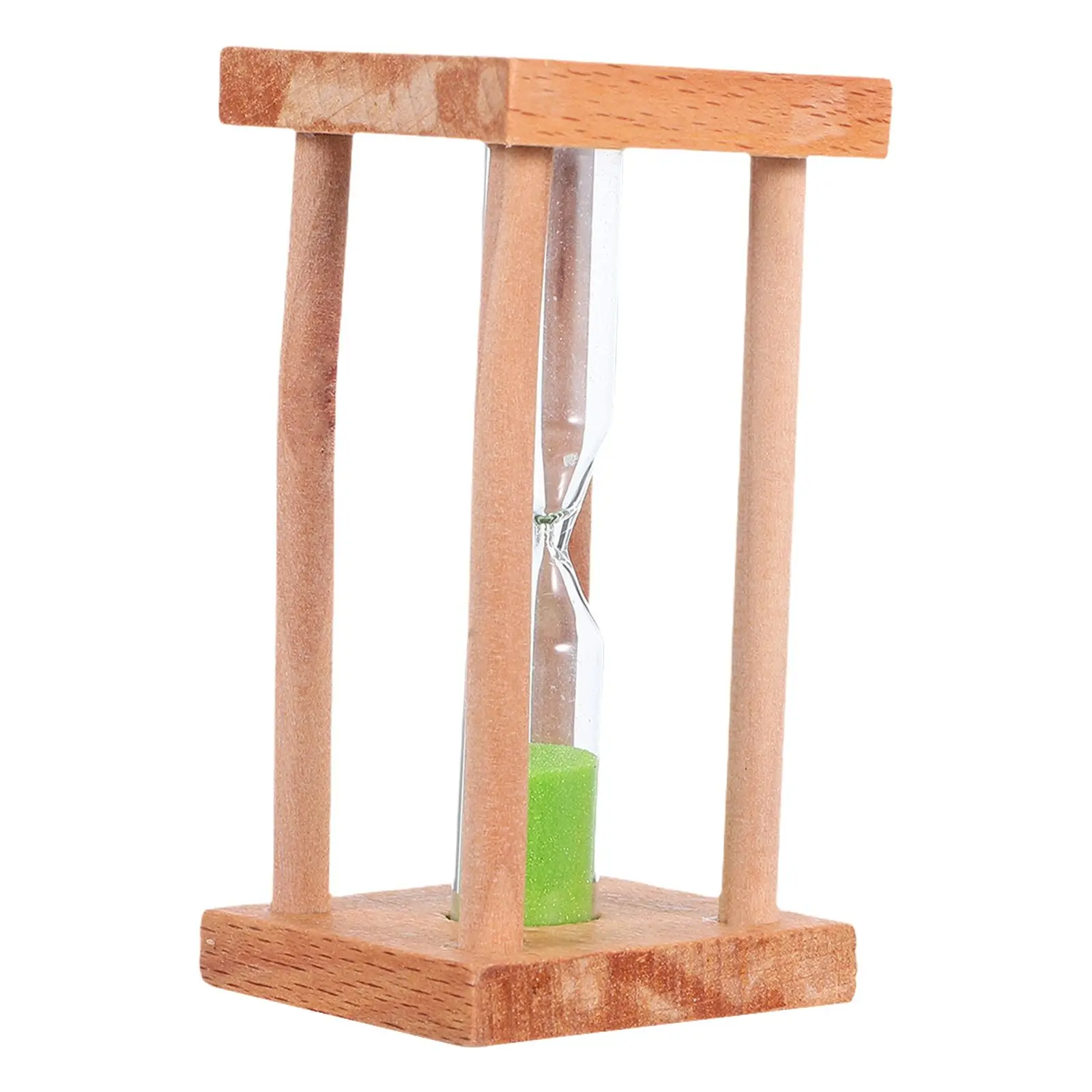 

Small Square Timer 1 Minute Sand Clock Green Kitchen Decor Sand Timer Sandglass Household