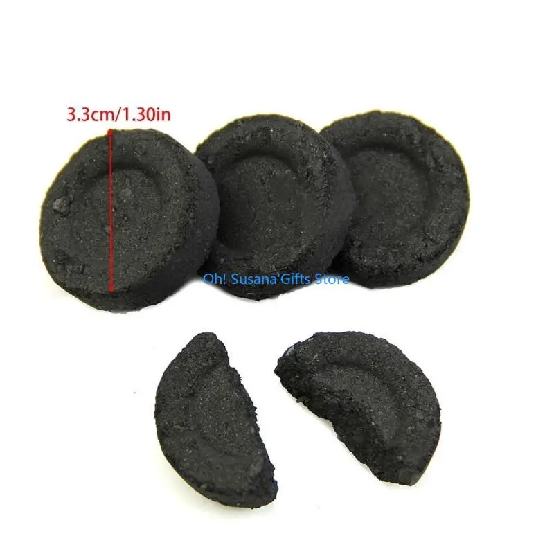 090d 4pcs Nouveau charbon bois Easy Pipe Lite pour Huka Shisha Coal Hooka Encens