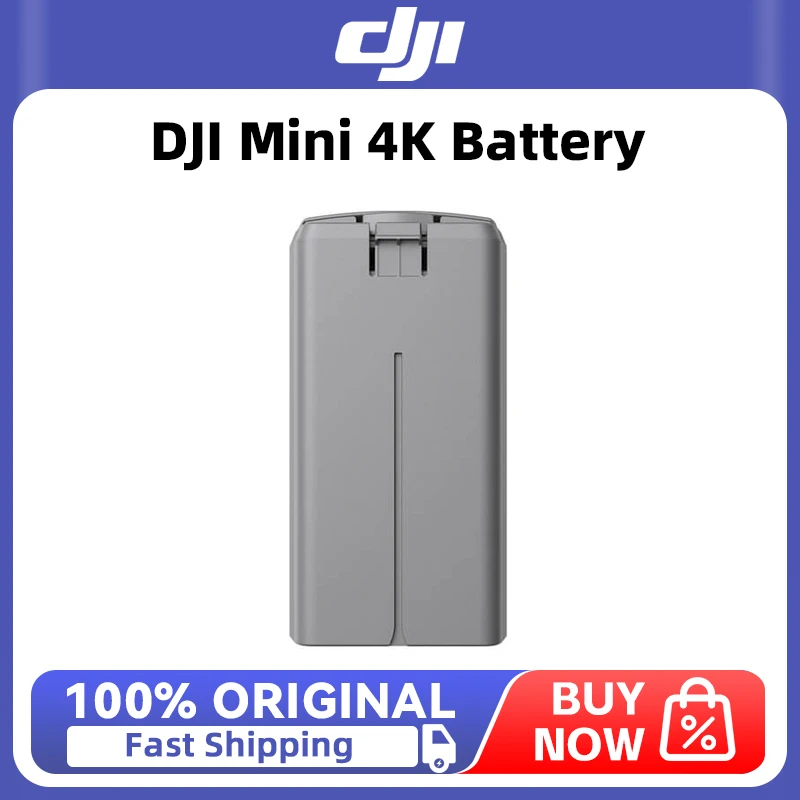 DJI Mini 4K Intelligent Flight Battery Max 31 Mins Flight Time for DJI Mini 4K/ Mini 2 New Original Accessories In Stock