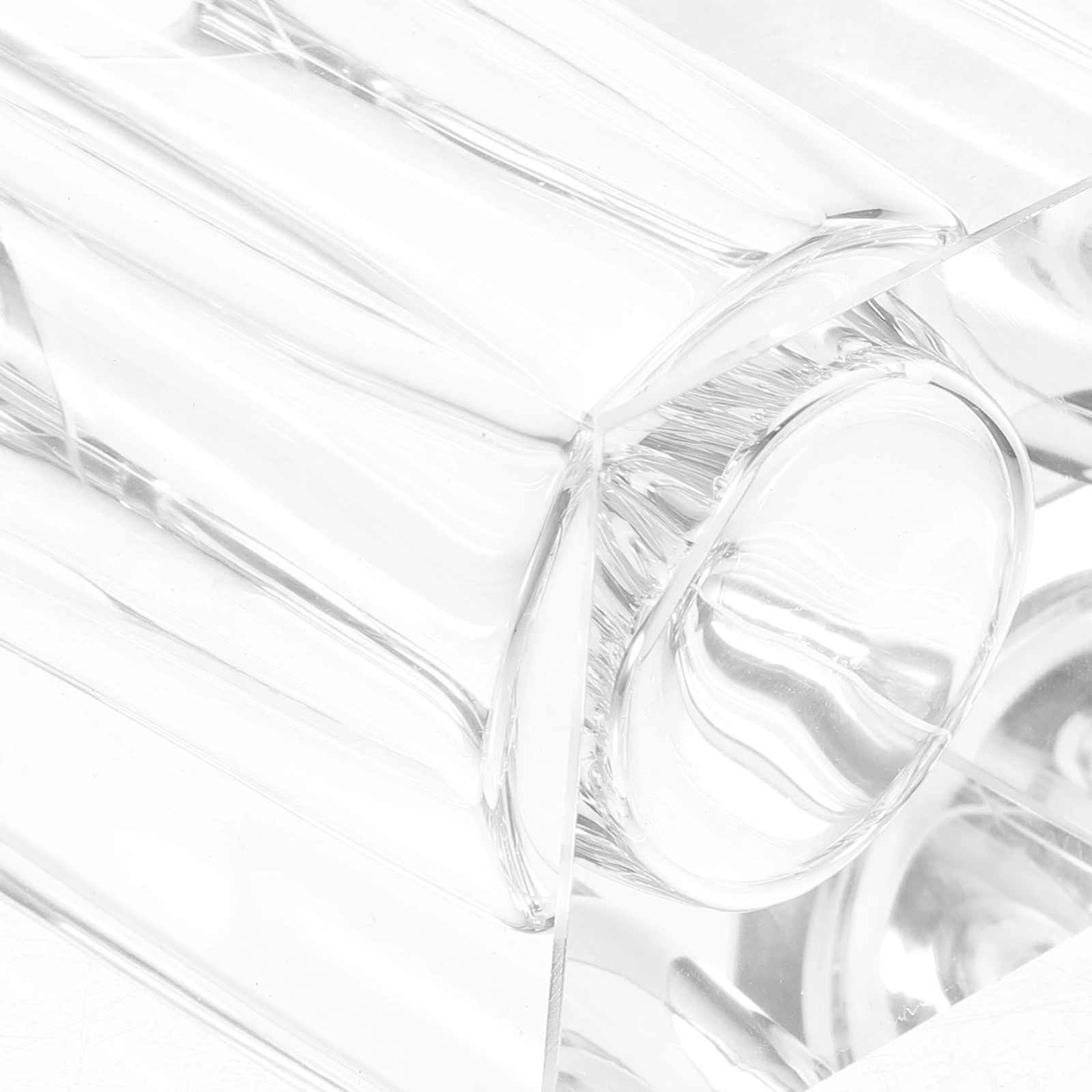 

White Crystal Makeup Brush Organizer Pen Holder for Desk Vanity Table Storage Pencil Holder Makeup Organizer Make Up Brush Case