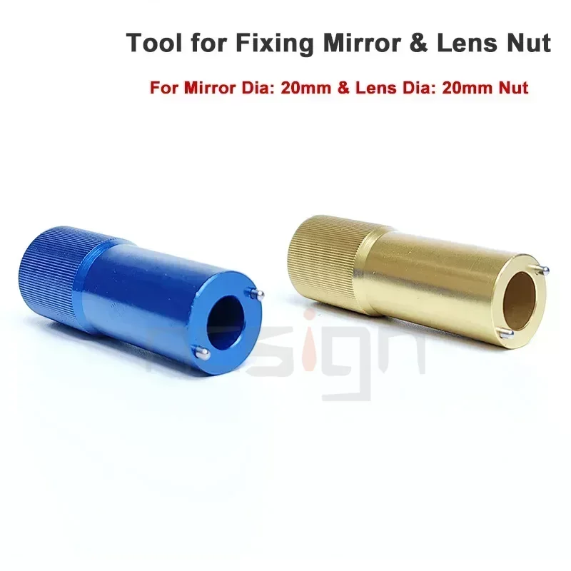 Tool For Removing and Installing Lens Tube Lock Nut and Reflector 20mm Mirror 20mm Fixing Nut For K40 Engraving Co2 Laser Head